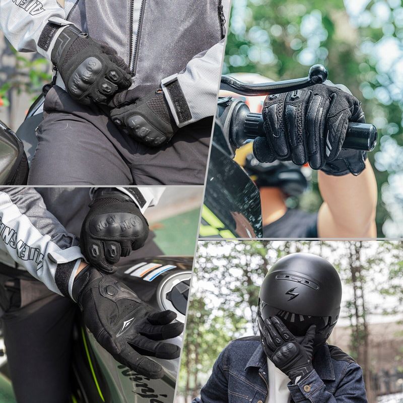 ROCKBROS Winter-Motorradhandschuhe, die über Touchscreen-Funktion verfügen_voghion.com