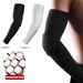 Protector de brazo deportivo con forma de panal anticolisión, protector de codo a presión para baloncesto, bádminton y tenis_voghion.com
