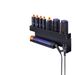 No-Drill Curling Iron Storage Multi-Functional Styling Tool Wall-Mounted Hair Dryer Holder Integrated Rack_voghion.com