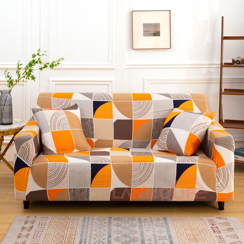 Elastic Printed Sofa Cover Bohemian Style Fabric Home Sofa Cover Four Seasons Universal All Inclusive_voghion.com