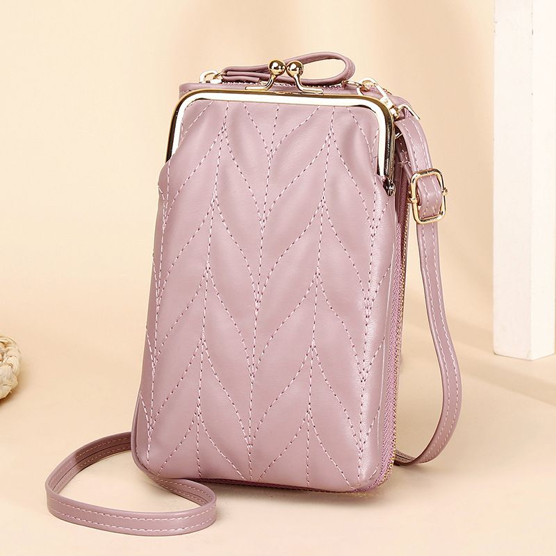 Taška na mobilní telefon Mini crossbody taška Vertikální taška přes rameno Dlouhá kabelka Dámská taška na mobilní telefon_voghion.com