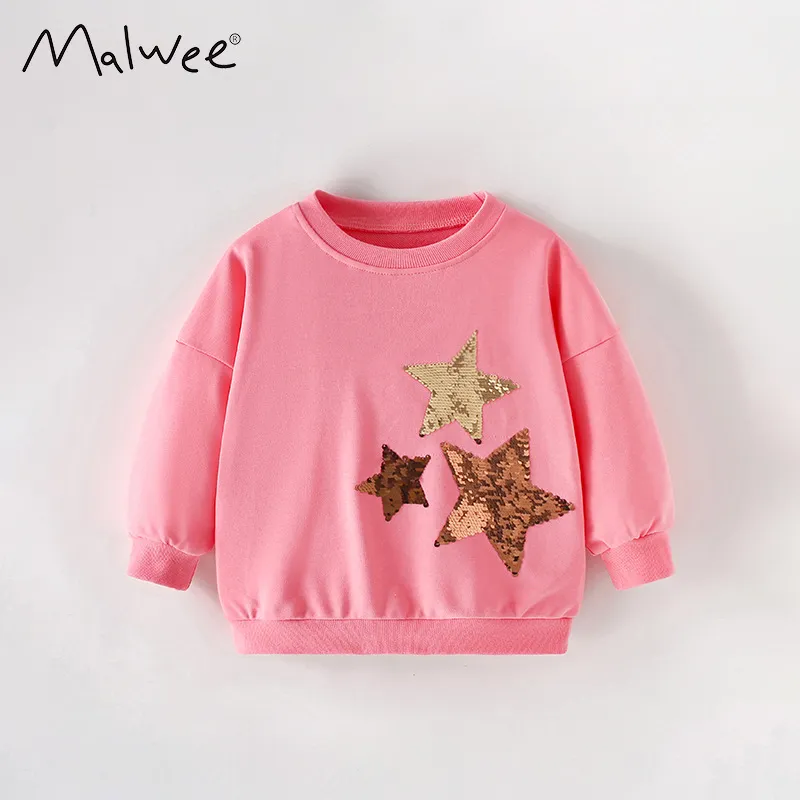 Sweatshirt Autumn Winter New Round Neck Stylish Little Girls' Tops Children's Clothing_voghion.com
