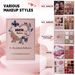 Make-up-Sets Farb-Make-up-Paletten-Set 5 Schichten Love Flip Book Lidschatten-Palette Matt Perlglanz Rouge Kontur Textmarker_voghion.com