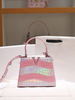KKevin Tote Advanced Laser Gradient Handheld Women's Casual Versatile Leather Crossbody Bag_voghion.com