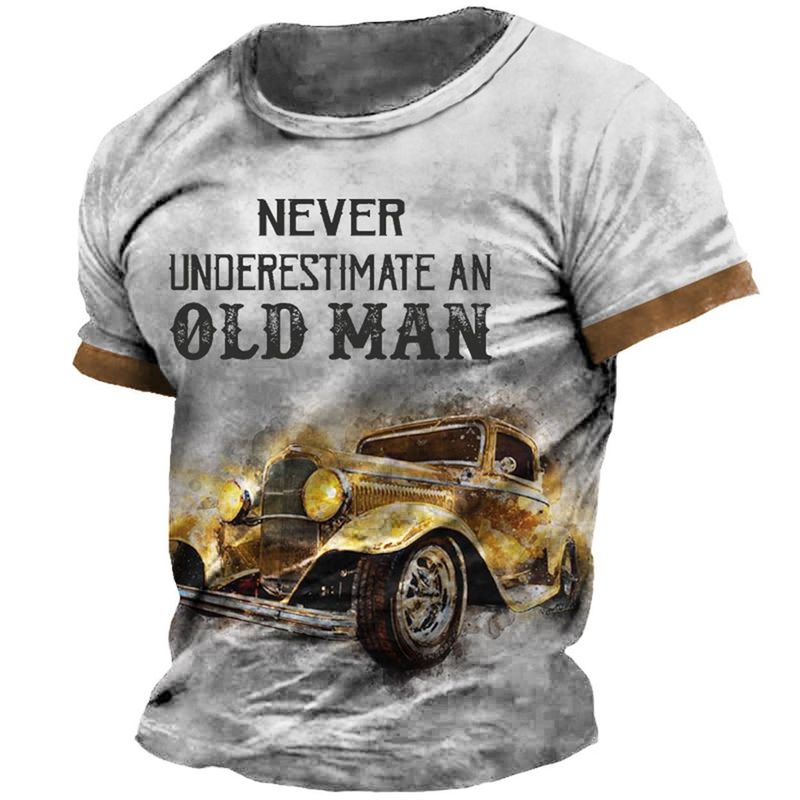 2023 Nova tendência de rua Camiseta verão casual solto estilo esportivo 3D impresso mangas curtas_voghion.com