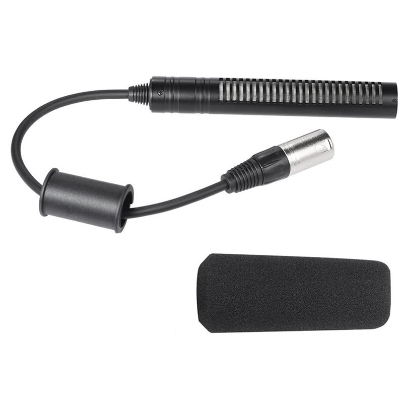 Video Recording Interview Stereo Condenser Camera Microphone Mic For Sony Panosonic Camcorder_voghion.com