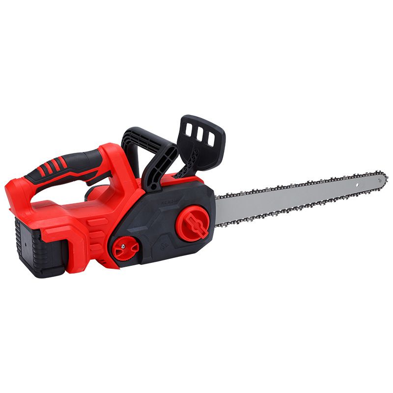 12-Inch Brushless Electric Chainsaw - Cordless Rechargeable Handheld Chainsaw With High Power Motor, Lightweight Design For Garden Tree Cutting_voghion.com