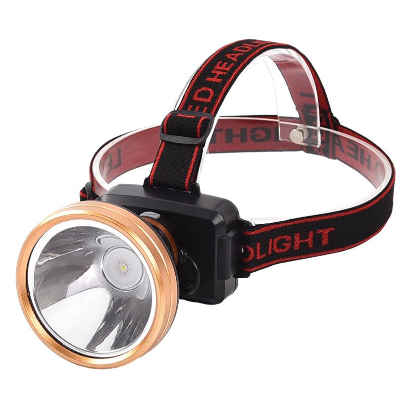 Nuova torcia elettrica da testa con luce potente, con batteria a lunga durata, per escursioni all'aperto, ricaricabile, con tazza in alluminio Patrol_voghion.com