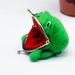 Anime Frog Plush Wallet - Cute Frog Coin Purse With Ninja Theme, Soft Plush & Zipper Closure (Perfect Gift For Anime Fans)_voghion.com