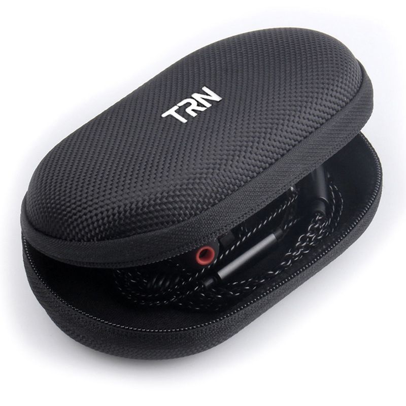 TRN Oxford Fabric Portable Dust-proof Earphone Headset Storage Bag Box Container_voghion.com