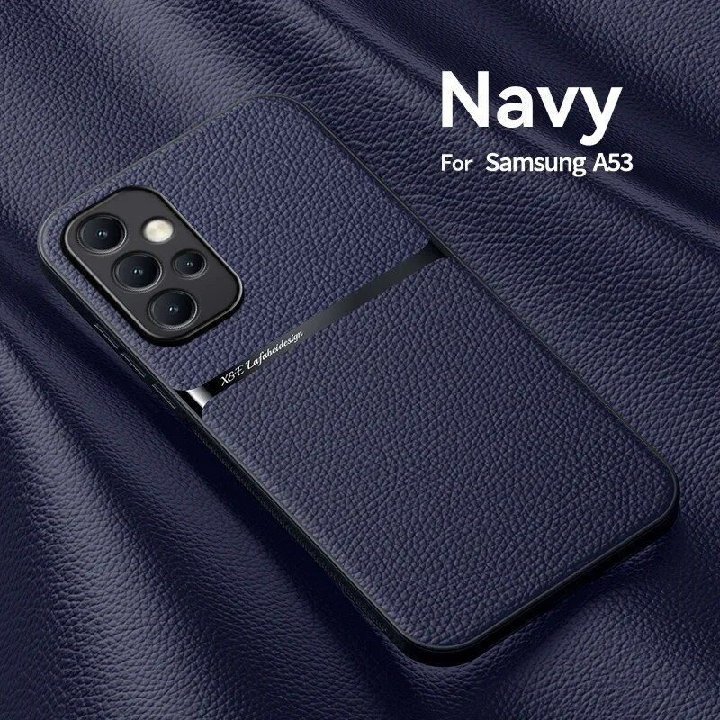 Samsung Galaxy A25 A35 A55 Auto Magnéithalter Lieder Telefonshülle fir Sumsung A54 A34 A53 A52 M34 stossfest Réckhülle_voghion.com
