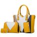 2024 new fashionable single shoulder diagonal women's hand-held cross pattern mother and child bag, color blocked four_voghion.com