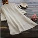 Casual Loose Women Cotton Linen Button Long Sleeve Long Shirt Tunic Blouse Tops_voghion.com