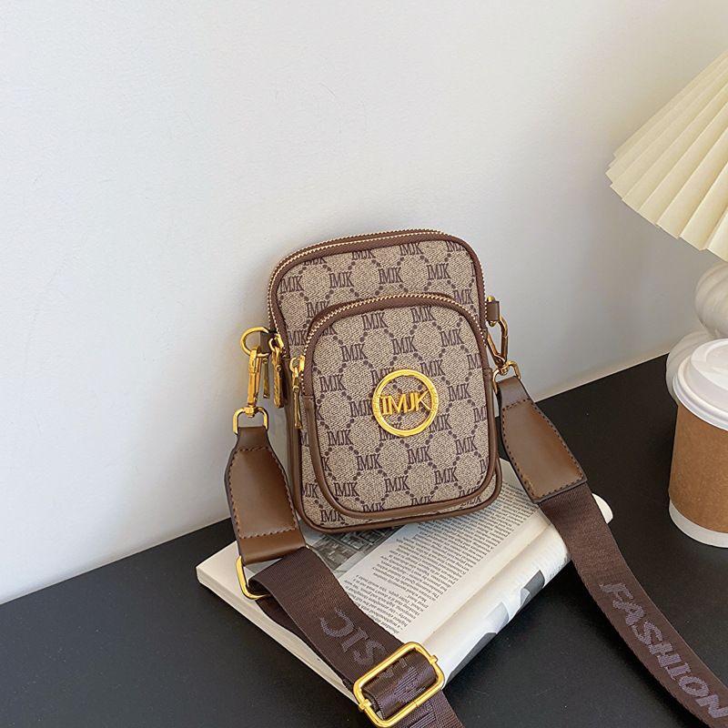 Ms. Fashion, Three-layer Cell Phone Bag, Multi-function, Broadband Shoulder Bag_voghion.com