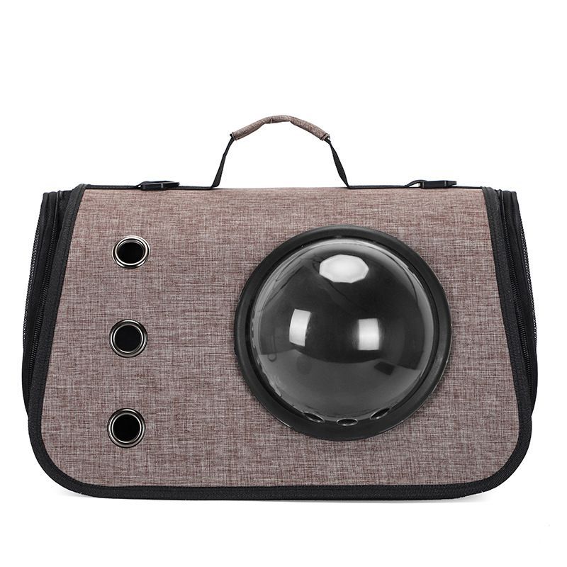 Neue Katzen- Hundetasche mit büyük Platz, şeffaf bequem zum Ausgehen, faltbare ve tragbare Hand-Haustiertasche_voghion.com
