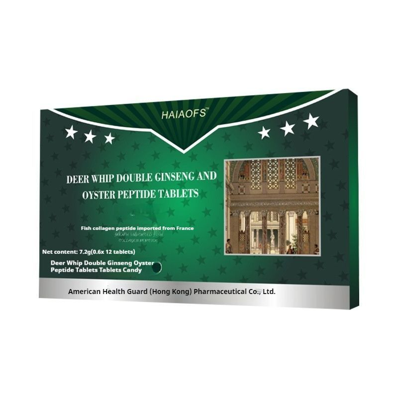 Mandlige Ginseng Double Oyster Peptide Tablet Candy Til Mænd, Nærende Black Dia Gold Tiger Pisk Viagra_voghion.com