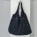 2025 Retro Fashion Large Capacity Tote Gray Polka Dot Dots Hobo Shopper Vintage Soft Lady Versatile Single Shoulder Bag_voghion.com