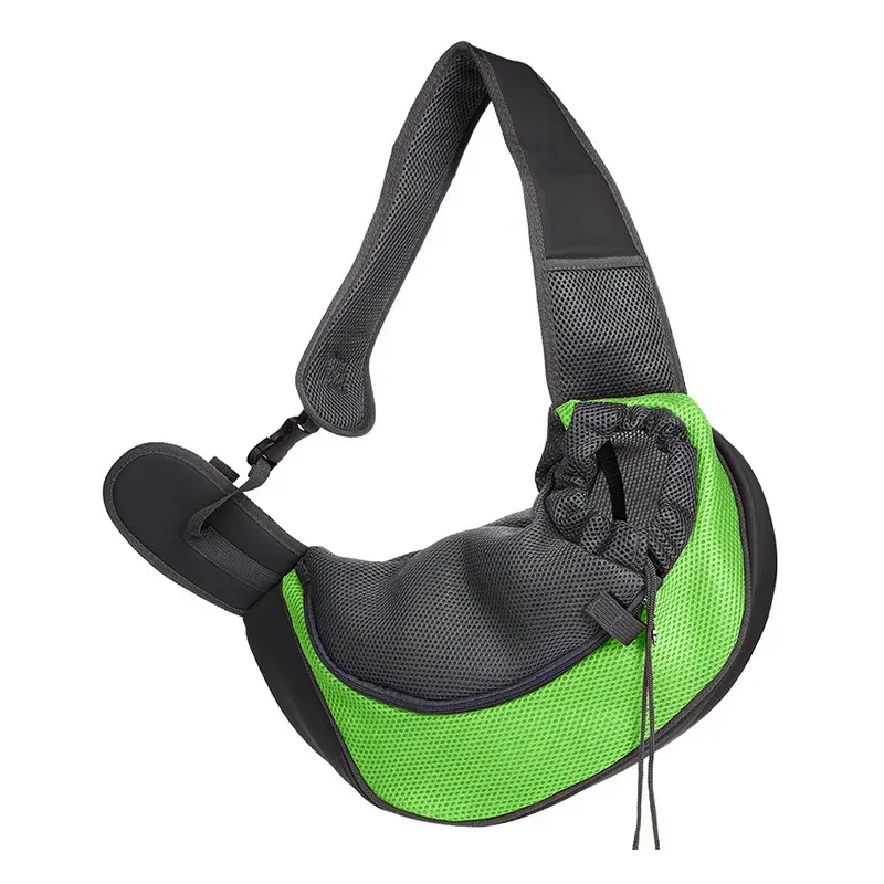 Dog Bag Pet Puppy Carrier S/L Outdoor Travel Dog Shoulder Bag Mesh Oxford Sling Handbag Tote Pouch Yorkie Chihuahua Holder_voghion.com