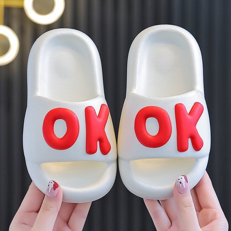 Children's slippers men wear summer non-slip casual home baby princess cool slippers girl_voghion.com