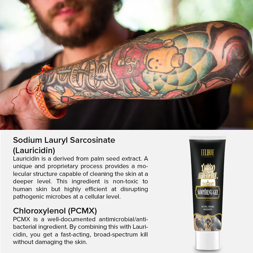 Tattoo Repair Gel Relieves Tattoo skin Repair pain Moisturizing Repair skin gel_voghion.com