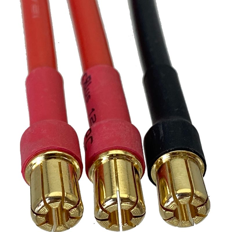 3pc/Set ESC 6.5MM Male To 4MM Female Bullet Plug Brushless Motor Castle Mambo_voghion.com