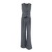 Women's Clothing high-grade gray sleeveless vest trousers two-piece suit_voghion.com