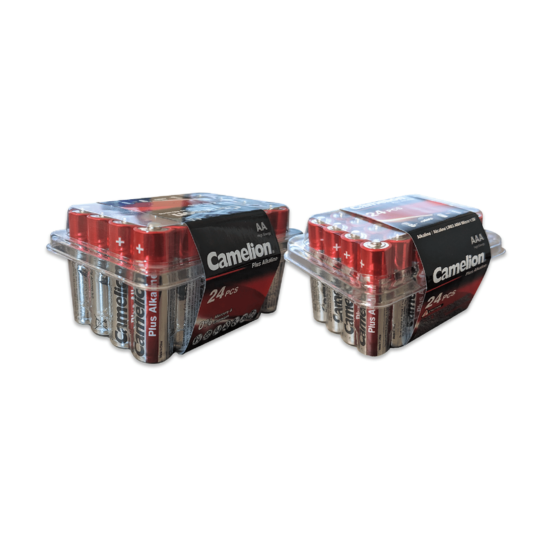 Camelion AA/AAA Alkaline Plus Batteries Combo Value 48 Pack_voghion.com