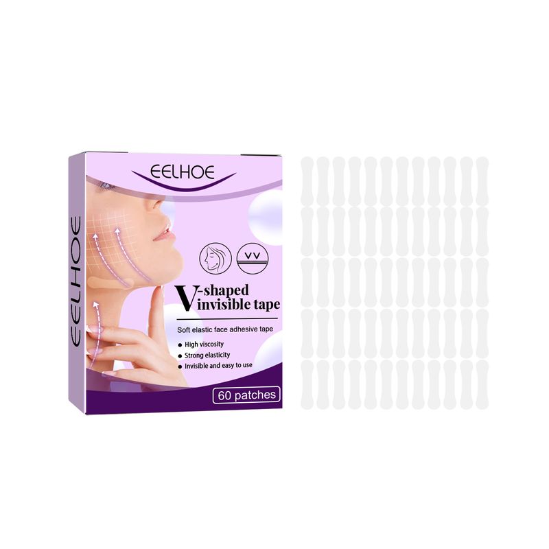 EELHOE Facial Tight Doppio Mento V-Face Guazi Cerotto Lifting Invisibile_voghion.com