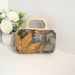 New 2025 Women's Straw Embroidery Sequin Summer Wooden Handbag Fashion Evening Bag_voghion.com