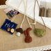 Collana per bambini in tessuto coreano fatto a mano, pendente per maglione, dolce e carino, accessori per abbigliamento autunnale e invernale fatti a mano_voghion.com