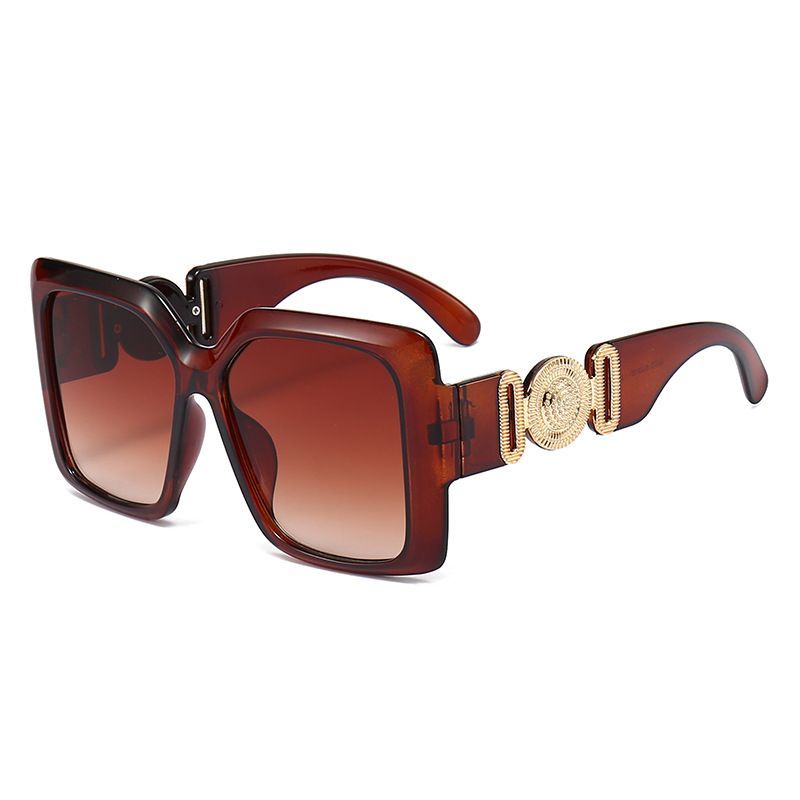 VOOTHOST Popular Square Sunglasses Women Retro Brand Men Trending Travel Sun Glasses Female Shades UV400 Oculus V0082_voghion.com