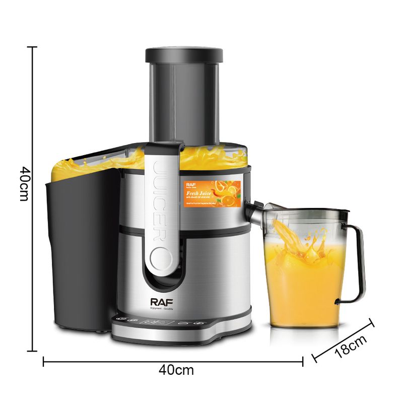 RAF EU Standard Juicer For Home Use, Fully Automatic Large Caliber Juicer, And Pulp Separator, Juice Machine R 2700_voghion.com