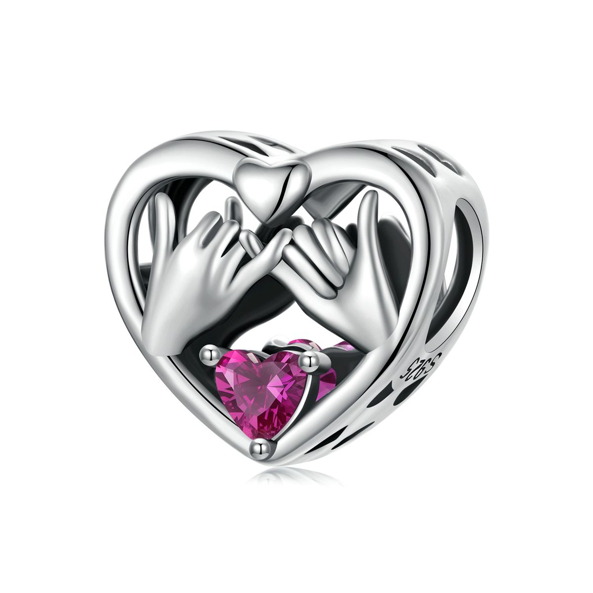 Eternal Promise Charm Sterling Silver Charm,SCC3061_voghion.com