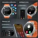 LIGE Smart Watch Men Flashlight BT Call Sport Fitness Health Monitor 730mAh Large Battery Smartwatch For Android XM IOS_voghion.com