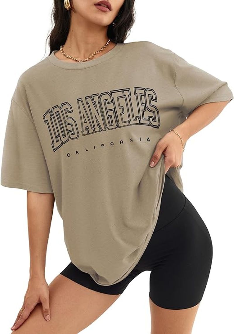 Damenbekleidung Frühling und Sommer Neue Farbe Lose Kurzarm Rundhalsausschnitt Baumwolle Taille Damen Top_voghion.com