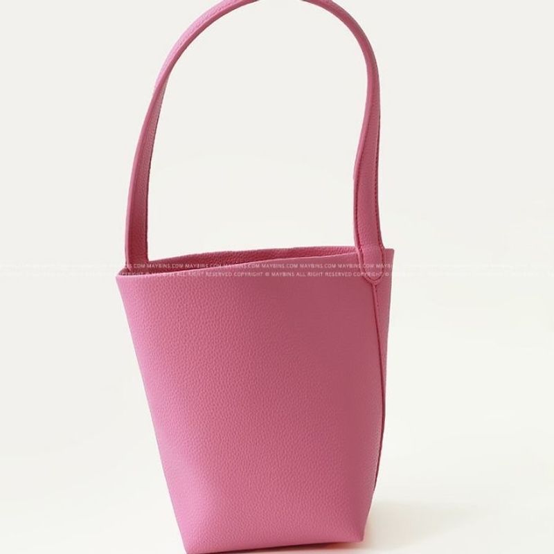 Borsa a secchiello estiva coreana con design di nicchia, stile texture spalla, polizza di carico, pigra e versatile_voghion.com