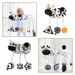 Black White And Animal Visual Stimulation Early Education Crib Toy_voghion.com