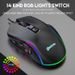 Mouse da ufficio con retroilluminazione cablato, ergonomia, programmazione con definizione macro a 10 tasti, e-sport, gaming, 6 DPI_voghion.com