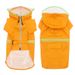 New With Hood For Large Dogs, Waterproof Reflective Dog Raincoat Pet Clothing_voghion.com