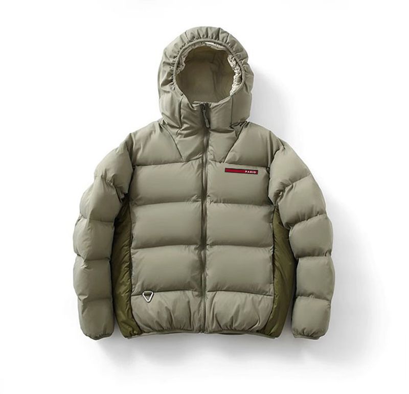 Vêtements pour hommes 25 lettres tridimensionnelles en silicone haut de gamme hommes et femmes couples super épais chaud moelleux manteau à capuche en coton manteau en coton_voghion.com