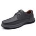 Herren-Lederschuhe, Leder-Freizeitschuhe, Herrenschuhe für breite Füße, Schuhe für breite Zehen, reine Outdoor-Reiseschuhe, weich_voghion.com