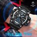 Men's Waterproof Sports Watch With Dual Display, Luminous Hands, And Stopwatch Function – Lightweight & Durable For Outdoor Activities_voghion.com