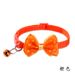 Small Bowknot Cat Bell Pet Accessories Polka Dot Puppy Collar_voghion.com
