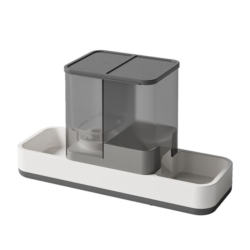 Distributeur automatique d'eau et de nourriture pour chiens et chats, ensemble complet, alimentation mobile sans fil_voghion.com