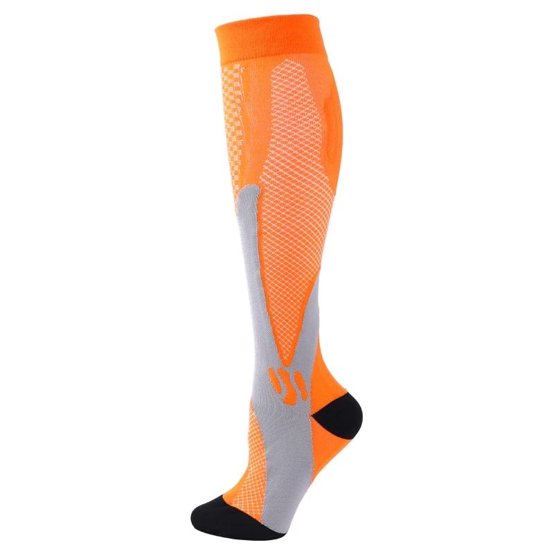 Calcetines deportivos para correr para hombre y mujer, medias deportivas graduadas de compresión para entrenamiento de Crossfit, recuperación, viajes en bicicleta al aire libre_voghion.com