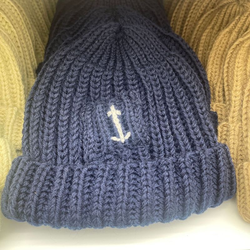 Hat style hat winter trendy ins thick knitted hat loose big head circumference woolen hat pile hat autumn and winter pointed hat_voghion.com