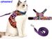 Cat Harness And Leash For Walking Escape Proof Air Mesh Fabric Outdoor Walking Vest With Reflective Strips For Cute Cats And Small Dogs (S, Pink)_voghion.com