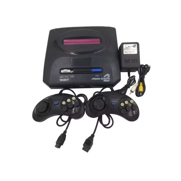 16Bit Retro Console For Sega Mega Drive 2 Old Fashioned MD Game Console Includes 5 Different Types Of Games_voghion.com