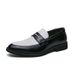 Herren Halbschuhe Atmungsaktive Flache Freizeitschuhe Businessschuhe Leder Autofahrerschuhe_voghion.com