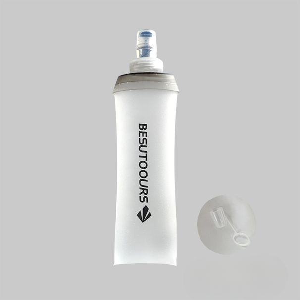 Botella de agua BESUTO para ciclismo, deportes, silicona suave, absorción rápida, 300 ml, 500 ml_voghion.com
